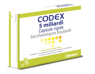 CODEX*20CPS 5MLD 250MG BLISTER - Farmastop