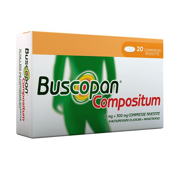 BUSCOPAN COMPOSITUM*20CPR RIV - Farmastop