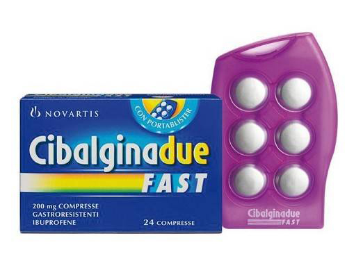 CIBALGINA DUE FAST*24CPR 200MG - Farmastop