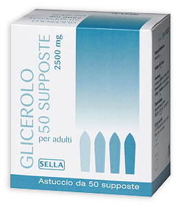 GLICEROLO*AD 50SUPP 2250MG - Farmastop