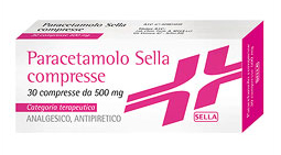 PARACETAMOLO SELLA*30CPR 500MG - Farmastop