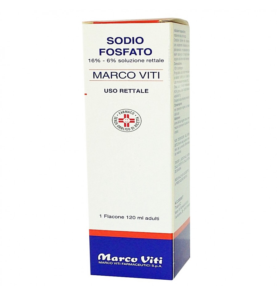 SODIO FOSFATO MV*SOL RET 120ML - Farmastop