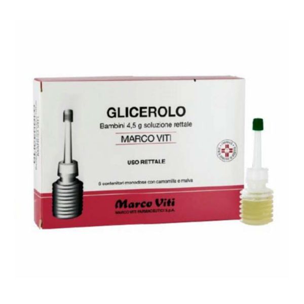 GLICEROLO MV*6MONODOSI 4,5G - Farmastop