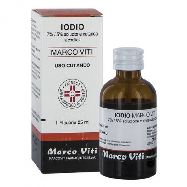IODIO SOL ALCO I MV*25ML - Farmastop