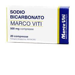 SODIO BICARBONATO*20CPR 500MG - Farmastop