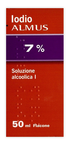 IODIO SOL ALCO I*50ML - Farmastop