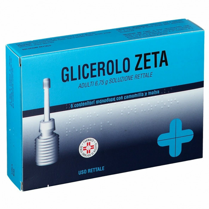 GLICEROLO ZETA*6CONT 6,75G CAM - Farmastop