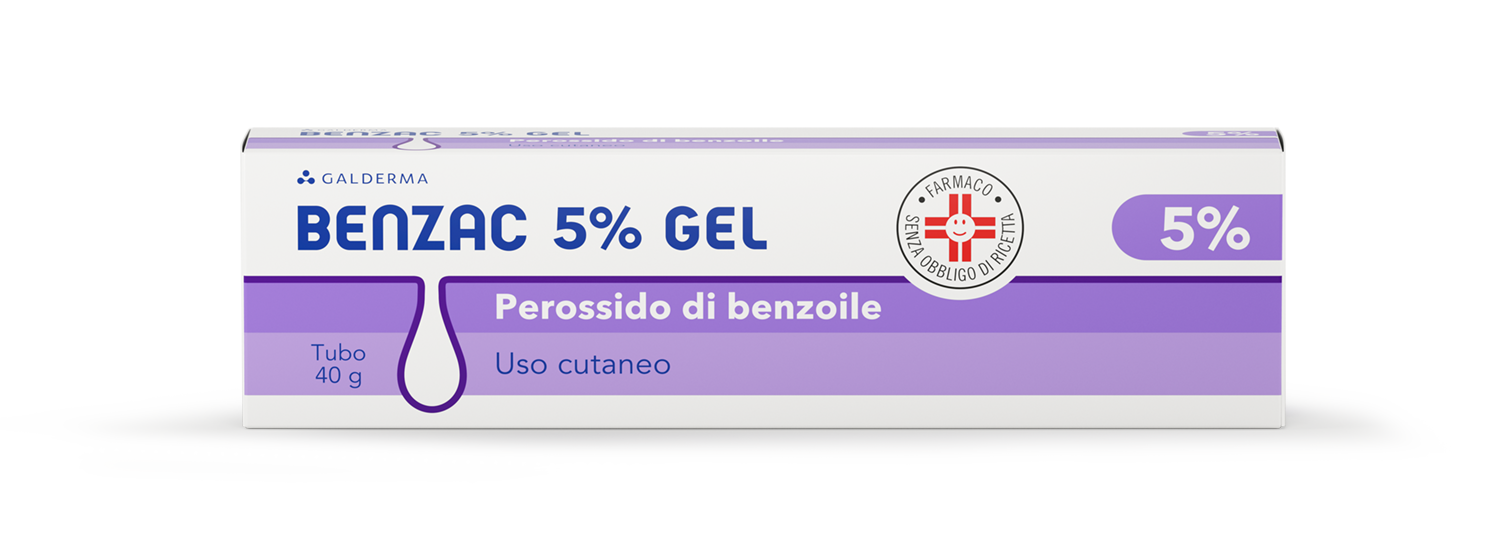 BENZAC*GEL 40G 5% - Farmastop