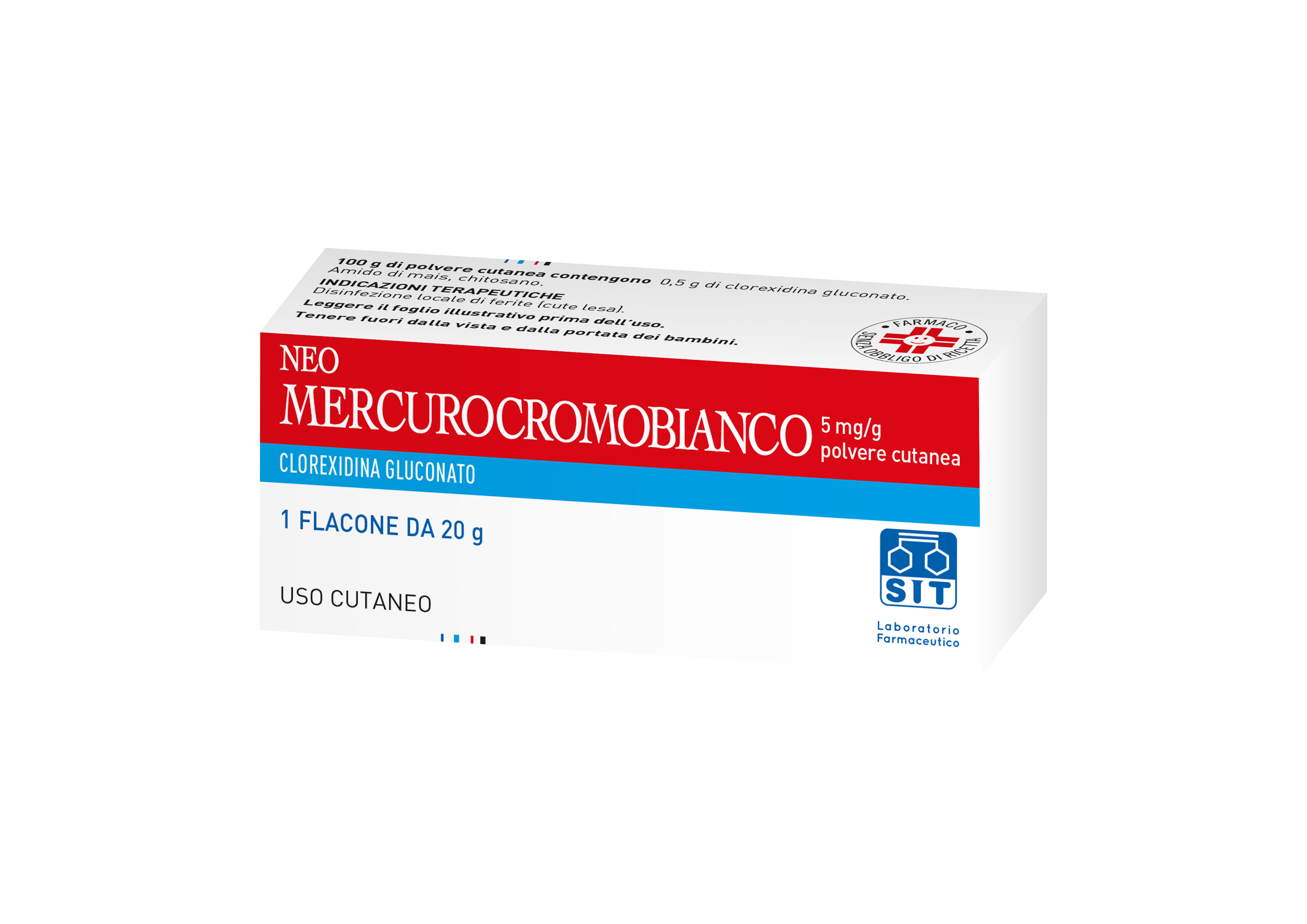 NEOMERCUROCROMO BIANCO*POLV20G - Farmastop