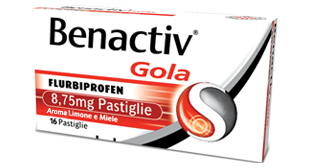 BENACTIV GOLA*16PASTL LIM MIEL - Farmastop