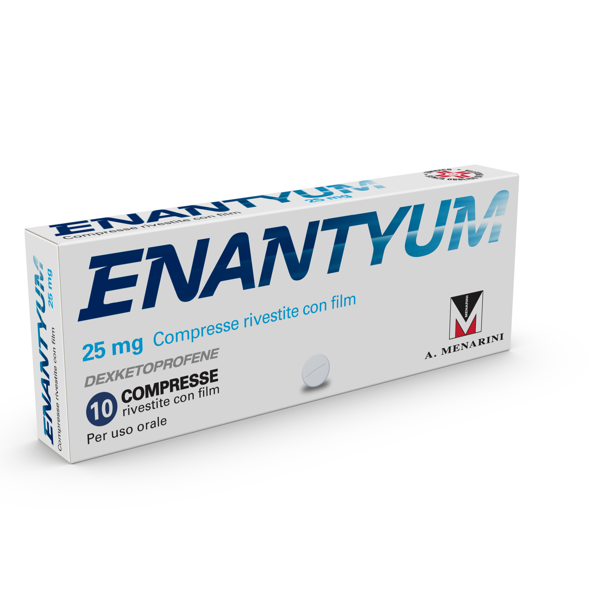 ENANTYUM*10CPR RIV 25MG - Farmastop