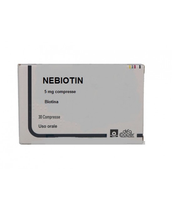 NEBIOTIN*30CPR 5MG - Farmastop