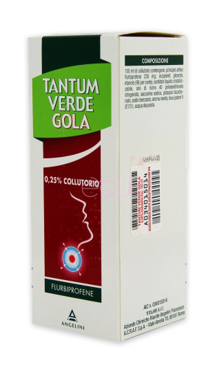 TANTUM VERDE GOLA*COLLUT 160ML - Farmastop