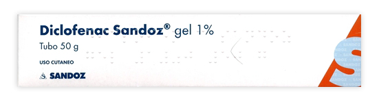 DICLOFENAC SAND*GEL 50G 1% - Farmastop