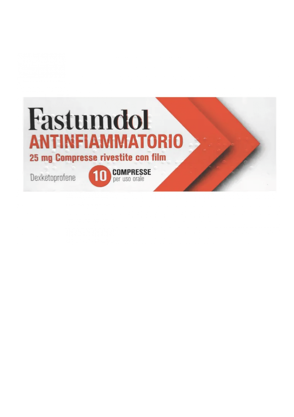 FASTUMDOL ANTINF*10CPR 25MG - Farmastop