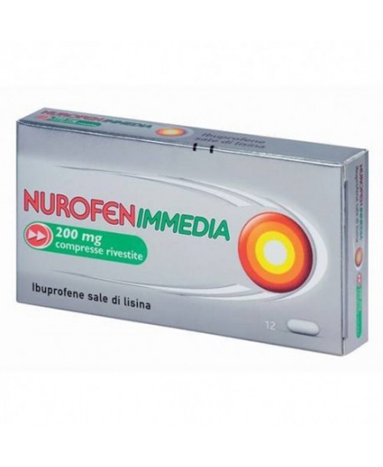 NUROFENIMMEDIA*12CPR RIV 200MG - Farmastop
