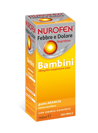 NUROFEN FEBBRE D*BB100MG/5ML A - Farmastop