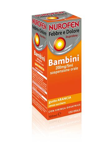 NUROFEN FEBBRE D*200MG/5ML ARA - Farmastop
