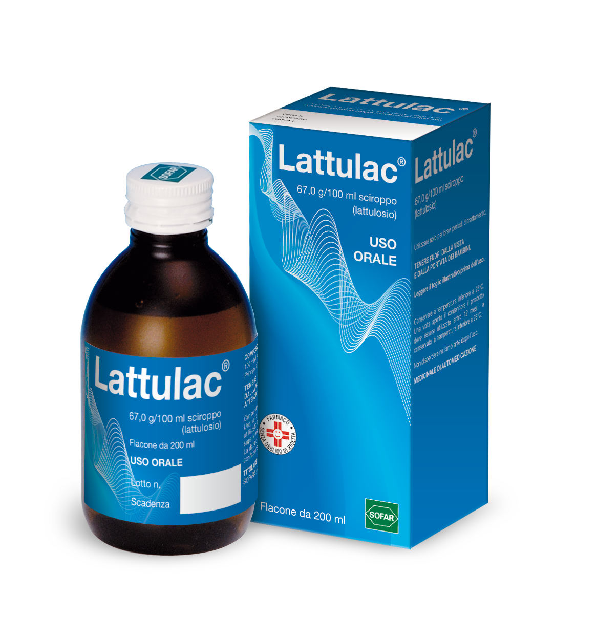 LATTULAC*SCIR 200ML 67G/100ML - Farmastop