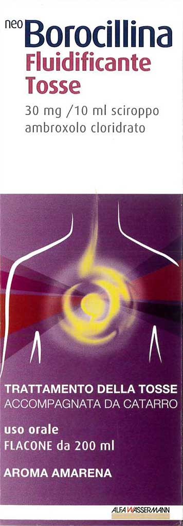 NEOBOROCIL FLUID TOS*SCIR200ML - Farmastop