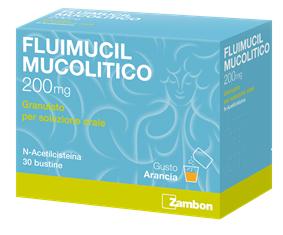 FLUIMUCIL MUCOL*OS 30BUST200MG - Farmastop
