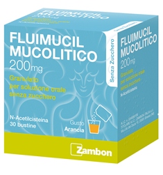 FLUIMUCIL MUCOL*30BUST200MGS/Z - Farmastop