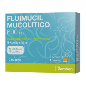 FLUIMUCIL MUCOL*OS 10BUST600MG - Farmastop