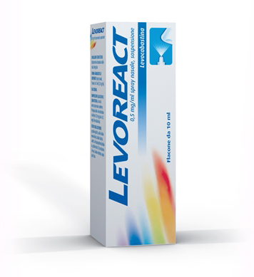 LEVOREACT*SPRAY NAS 10ML 0,5MG - Farmastop