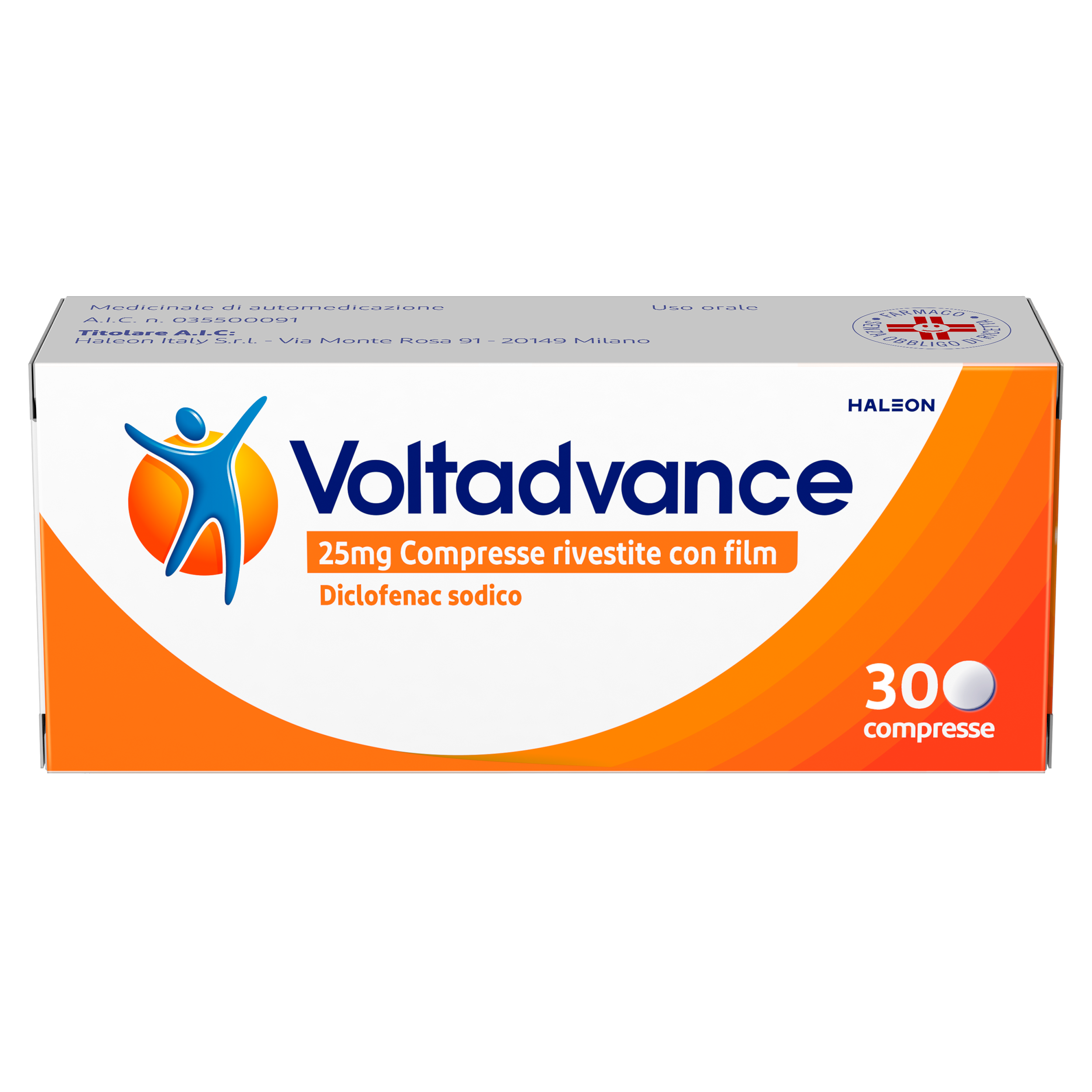 VOLTADVANCE*30CPR RIV 25MG - Farmastop