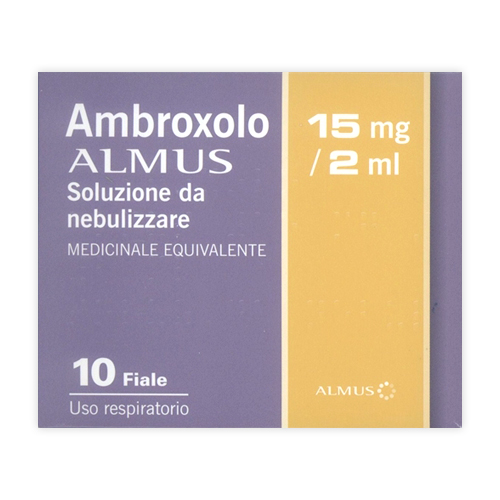 AMBROXOLO ALM*NEB 10F 15MG 2ML - Farmastop