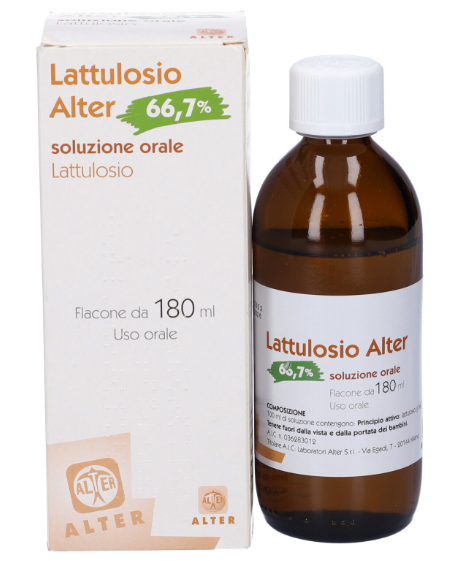 LATTULOSIO ALTER*SCIR 180ML - Farmastop