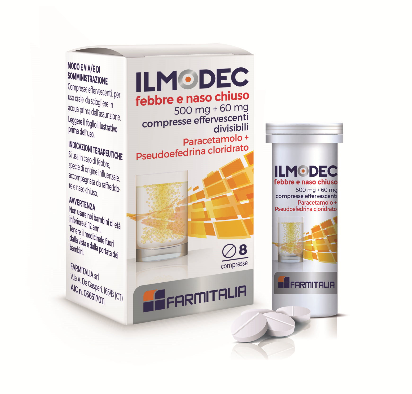 ILMODEC FEBBRE E NASO CH*8CPR - Farmastop