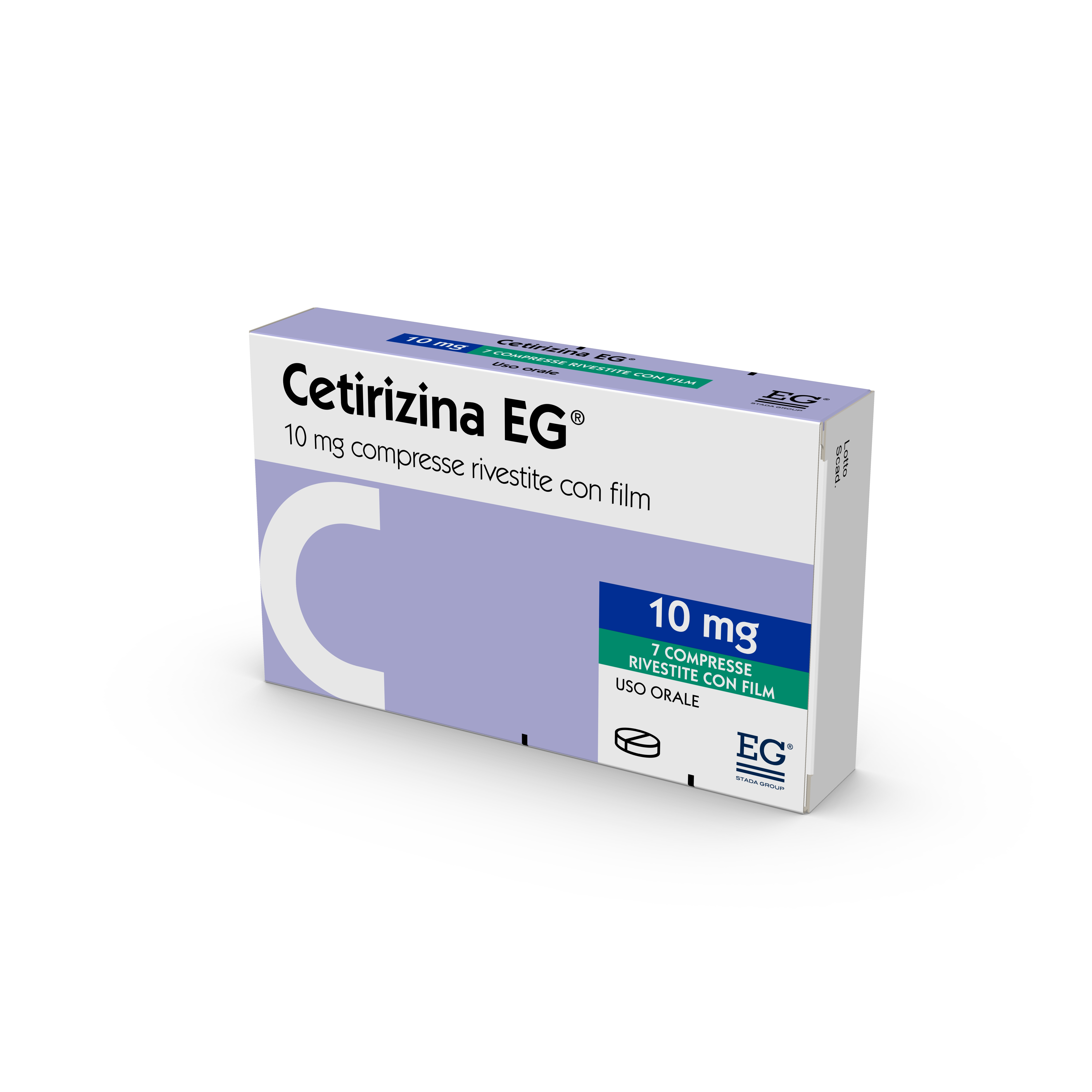 CETIRIZINA EG*7CPR RIV 10MG - Farmastop