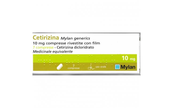 CETIRIZINA MY*7CPR RIV 10MG - Farmastop