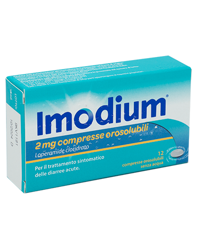 IMODIUM*12CPR OROSOL 2MG - Farmastop