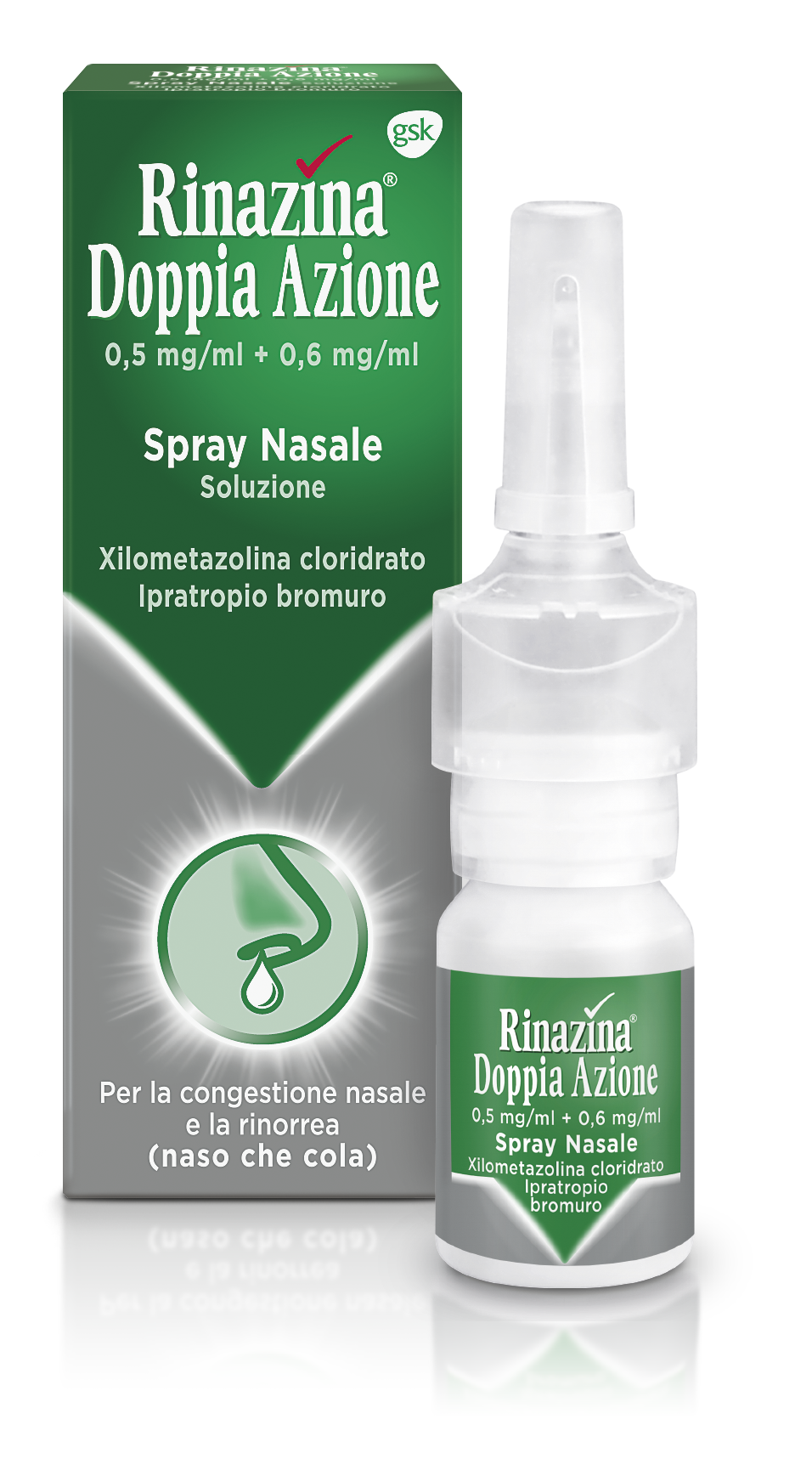 RINAZINA DOPPIA AZ*10ML5MG+6MG - Farmastop
