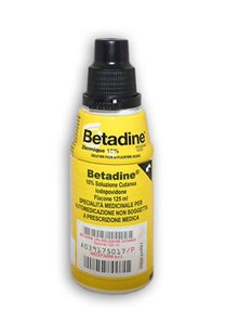 BETADINE*SOLUZ CUT 125ML 10% - Farmastop