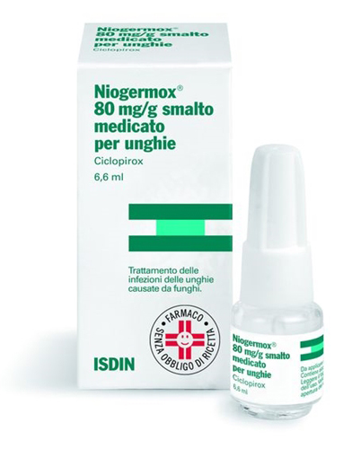 NIOGERMOX*SMALTO UNGHIE 6,6ML - Farmastop