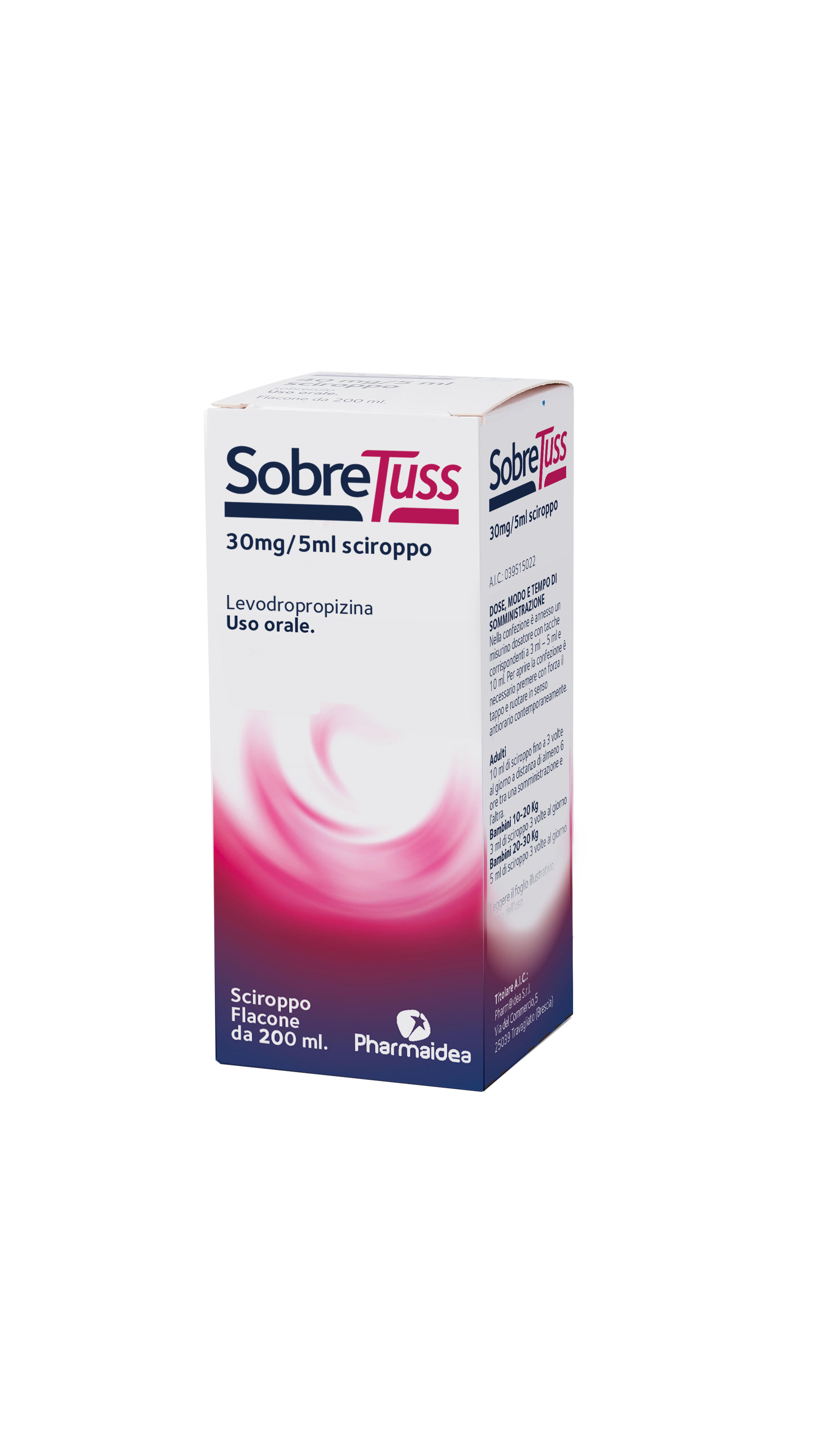 SOBRETUSS*SCIR 30MG/5ML - Farmastop