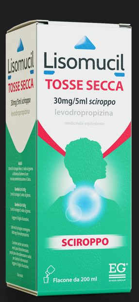 LEVODROPROPIZINA EG*SCIR 200ML - Farmastop