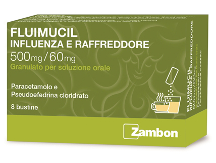 FLUIMUCIL INFLUENZA RAFFR*8BST - Farmastop