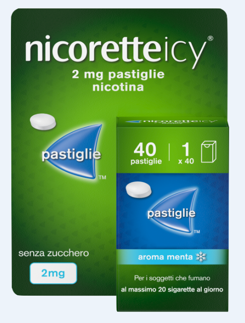 NICORETTEICY*40PAST 2MG - Farmastop