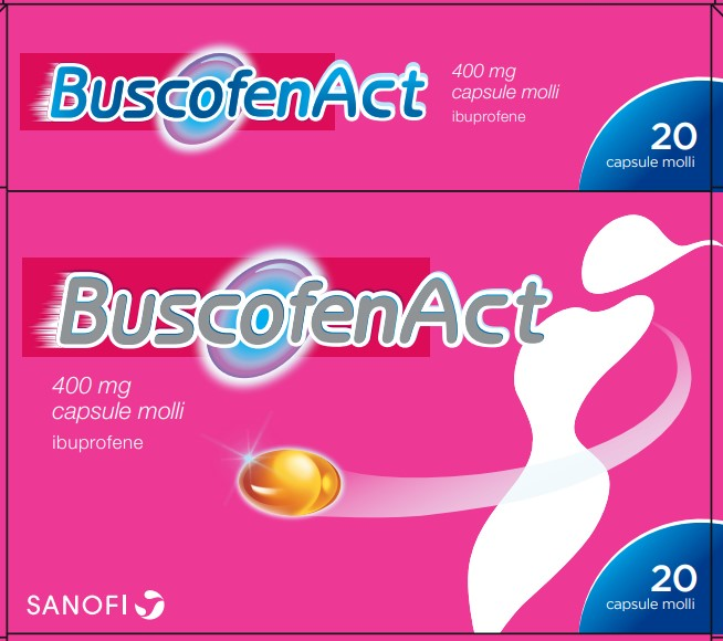 BUSCOFENACT*20CPS MOLLI 400MG - Farmastop