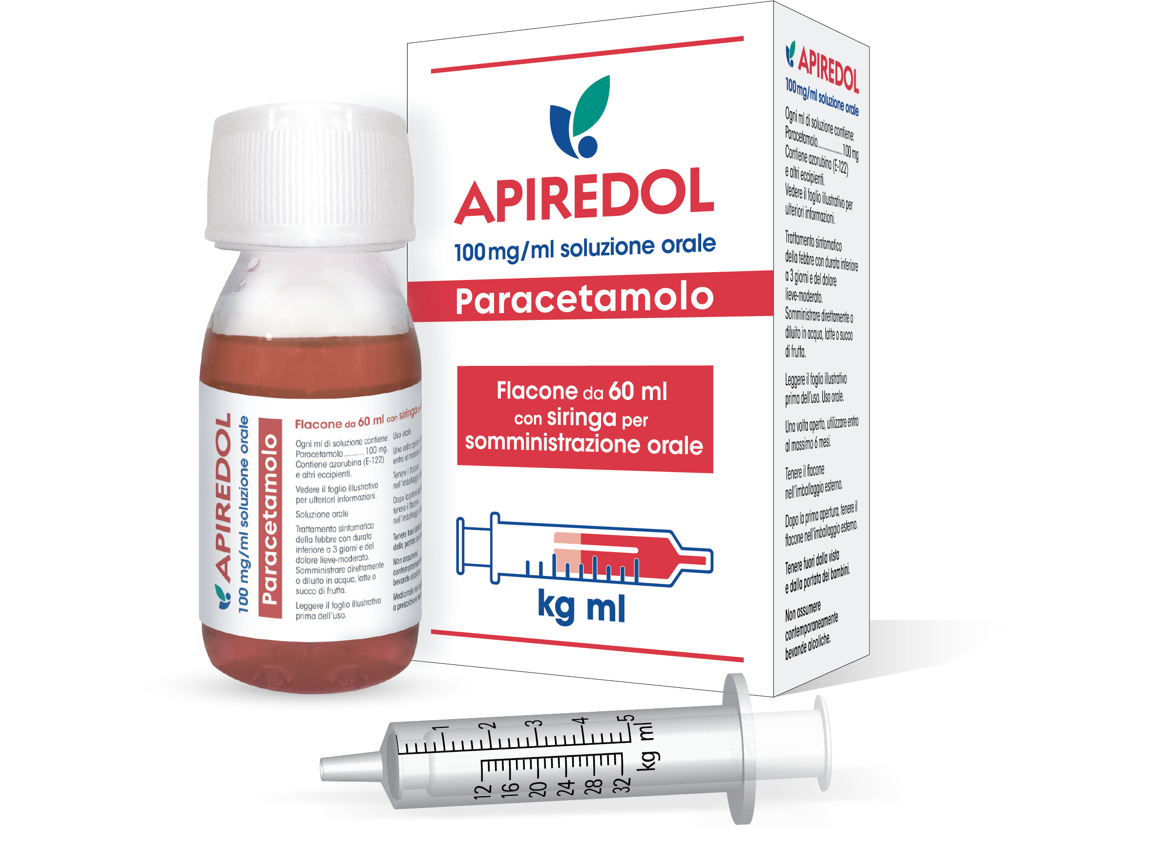 APIREDOL*OS SOL 60ML 100MG/ML - Farmastop