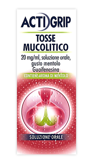 ACTIGRIP TOSSE MUCOL*FL 150ML - Farmastop