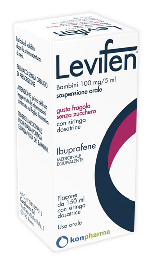 LEVIFEN*OS 150ML 100MG/5ML FRA - Farmastop