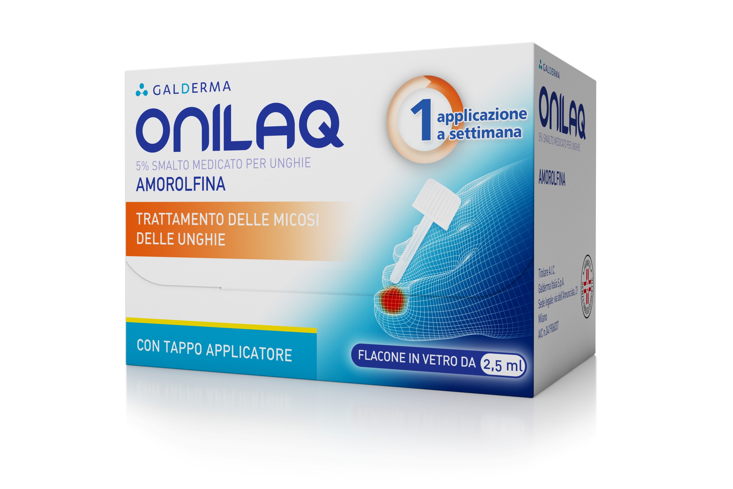 ONILAQ*SMALTO UNGHIE 2,5ML+TAP - Farmastop