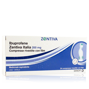 IBUPROFENE ZENT IT*24CPR 200MG - Farmastop