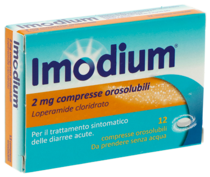 IMODIUM*12CPR OROSOL 2MG - Farmastop