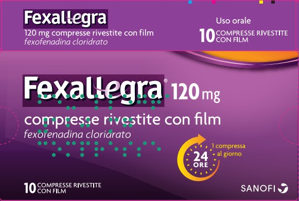 FEXALLEGRA*10CPR RIV 120MG - Farmastop